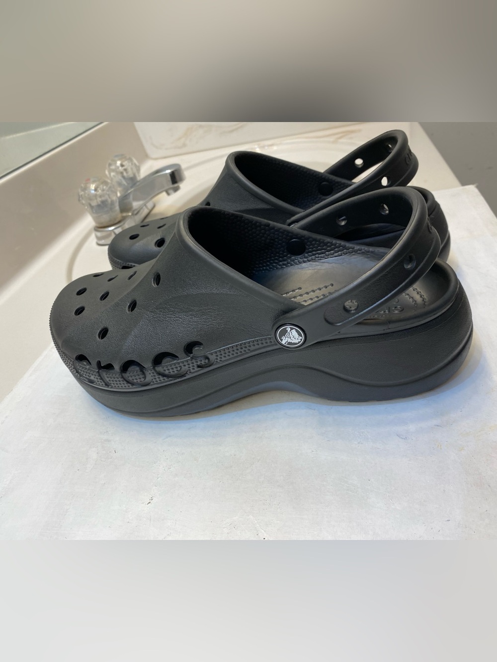 Crocs Baya Women Platform Sandals Size 10 NEW, Never Worn excellent condition - Picture 8 of 13